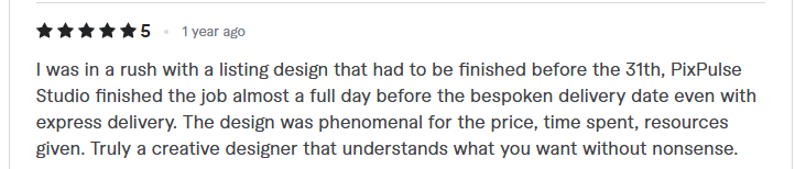 Amazon Seller Review