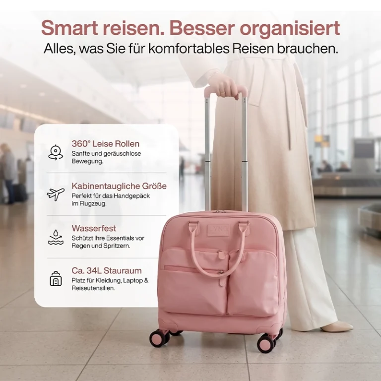 Amazon listing image design — luggage product
