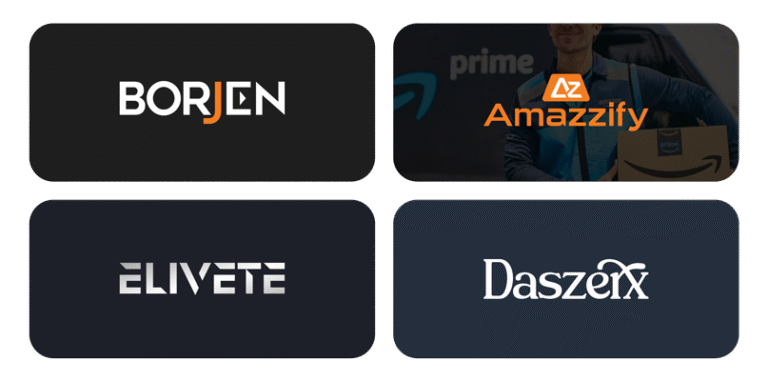 Amazon seller logo design sample